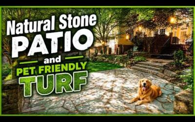 Natural Stone Patios & Pet Turf Installation in Greensboro